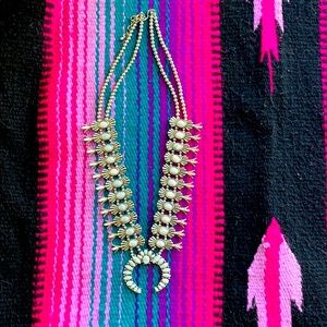 Squash blossom necklace